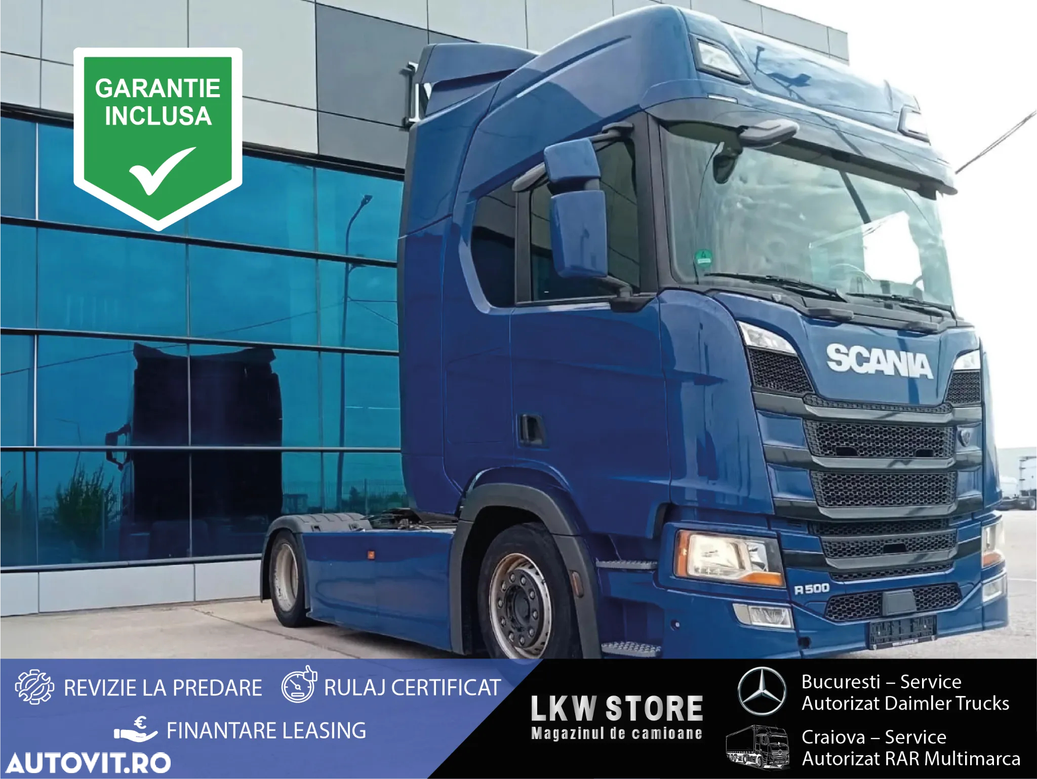 Scania R 500 Highline Mega Tractor, Top !!! - 2