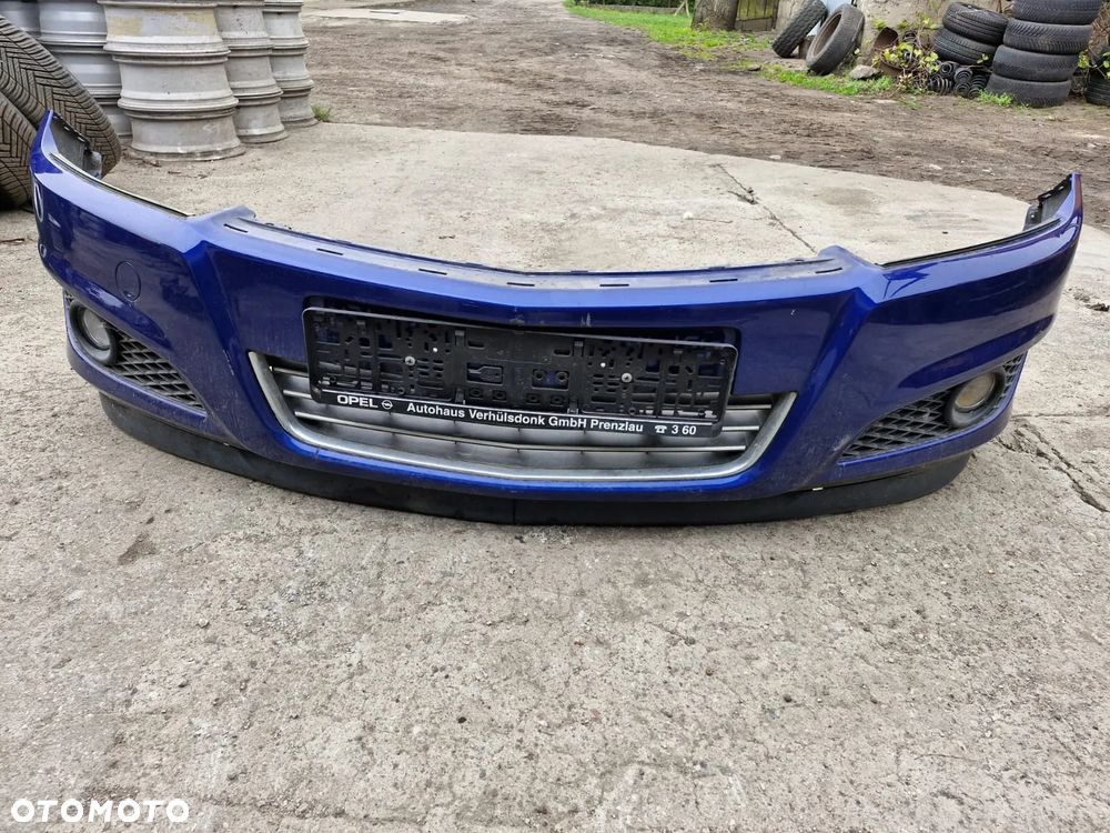 Zderzak przedni przód Opel Astra H III LIFT Z21B kompletny - 1