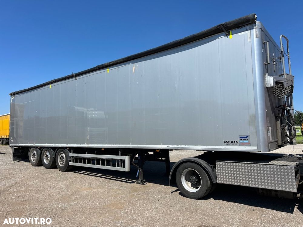 Knapen Trailers Walking Floor, Sasiu Al,axa liftanta, jante Al, Factura externa - 5