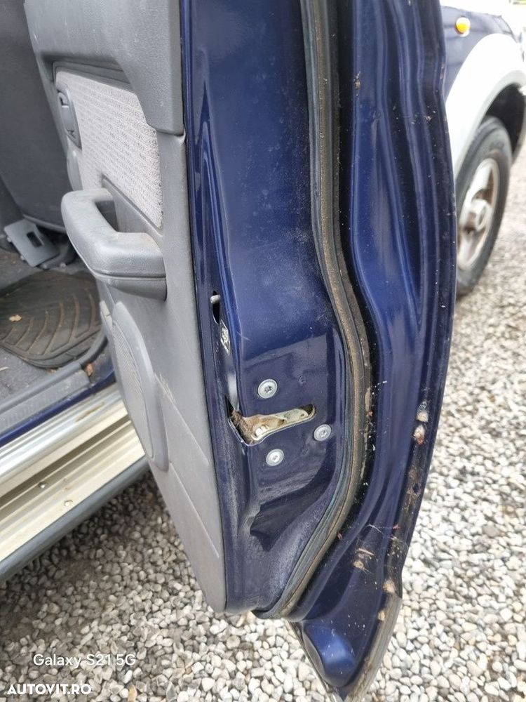 Usa Dreapta Spate Nissan Navara D22 1998 - 2004 SUV 4 Usi Dark Blue Mica Pearl 2y9 (1423) - 4