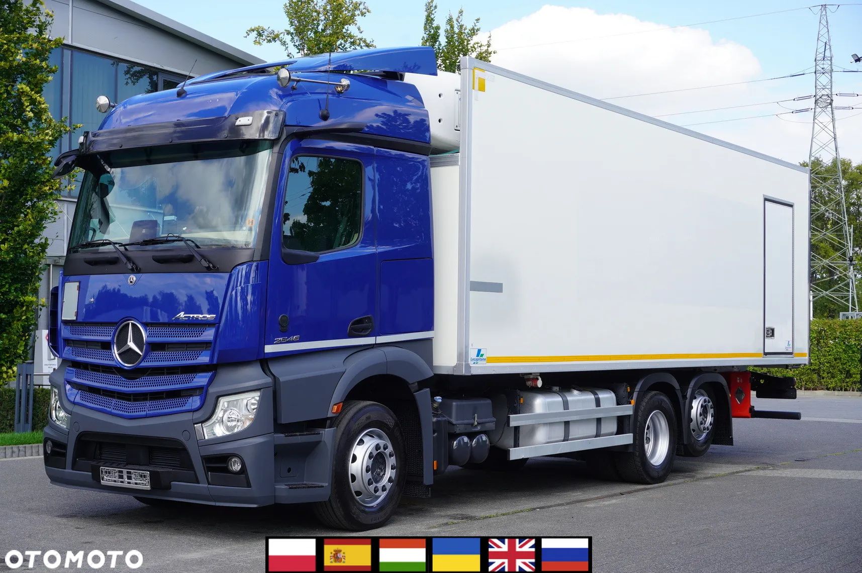 Mercedes-Benz Actros 2546 MP5 / Chłodnia Lecapitaine 20 EPAL / Multitemperatura / Carrier Supra 1150 MT - 1
