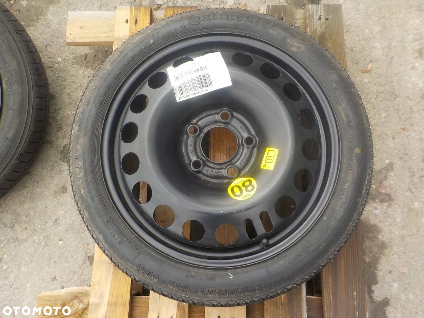 DOJAZDÓWKA OPEL ZAFIRA B II ASTRA III H 5X110 R16 - 1