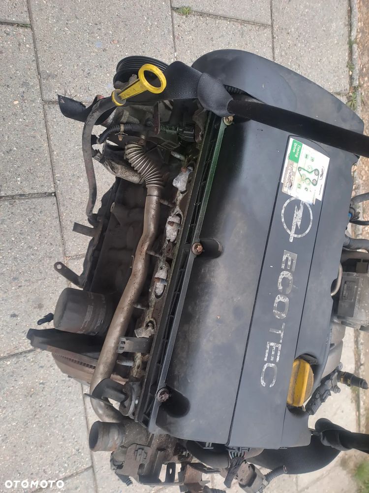 Opel Astra Corsa Meriva Zafira Vectra 1.6 16V silnik kompletny kod Z16XEP Z16XE1