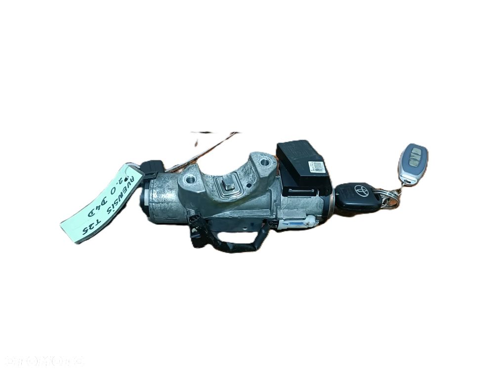 TOYOTA AVENSIS T25 03-09 r. 2,0 D4D STACYJKA + KLUCZYK VALEO 736-661-A + - 2