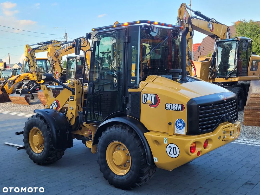 Caterpillar 906M / widły + łyżka otwierana / model 2022 r. / STAN IDEALNY / - 3