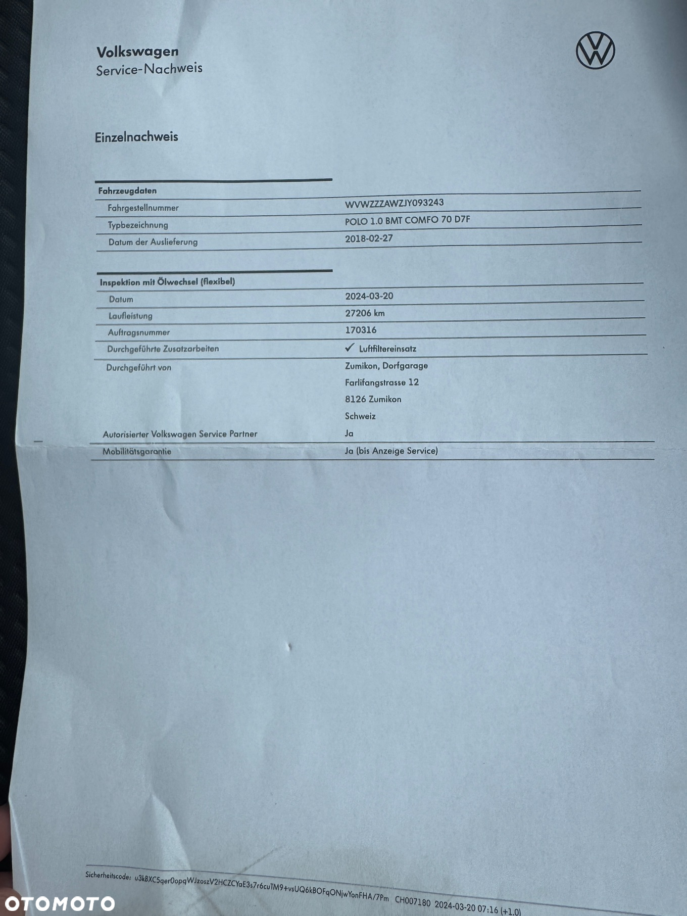 Volkswagen Polo 1.0 TSI Comfortline DSG - 38
