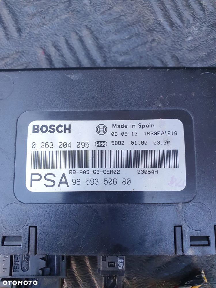 MODUŁ PARKOWANIA PDC 0263004095 9659350680 PEUGEOT 407 - 2