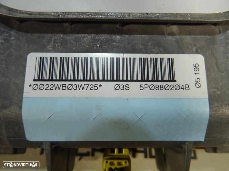 Airbag De Passageiro Seat Altea (5P1)  5P0880204b / 5P0 880 204 B - 6