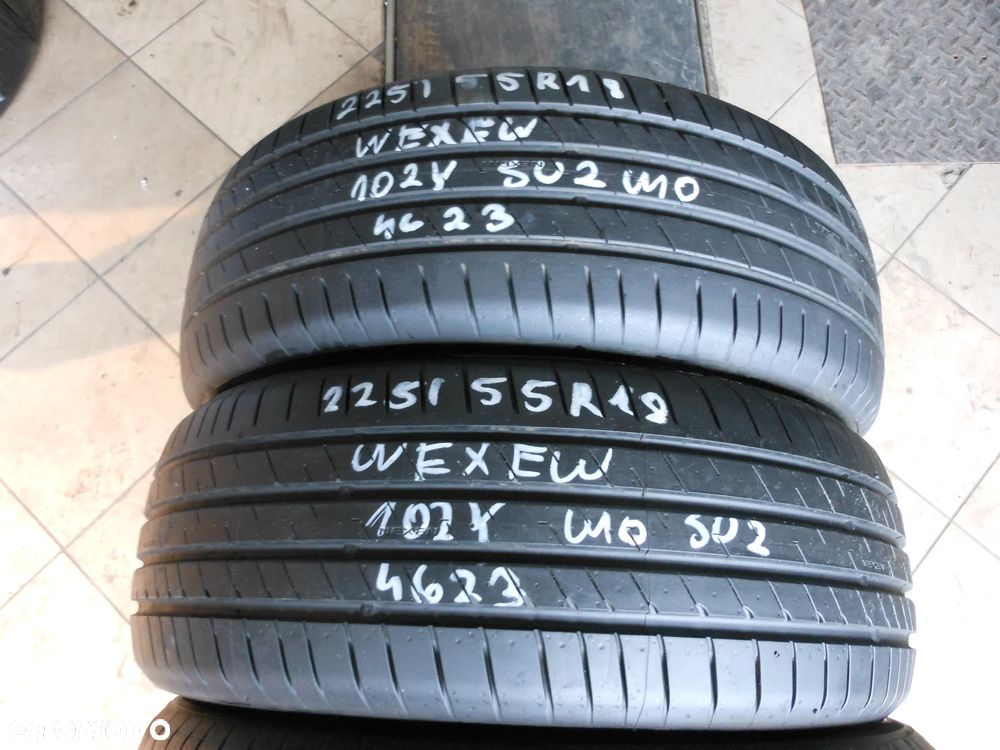 Opony 225/55r18 nexen n fera sport MO * 7mm demo jak nowe - 3