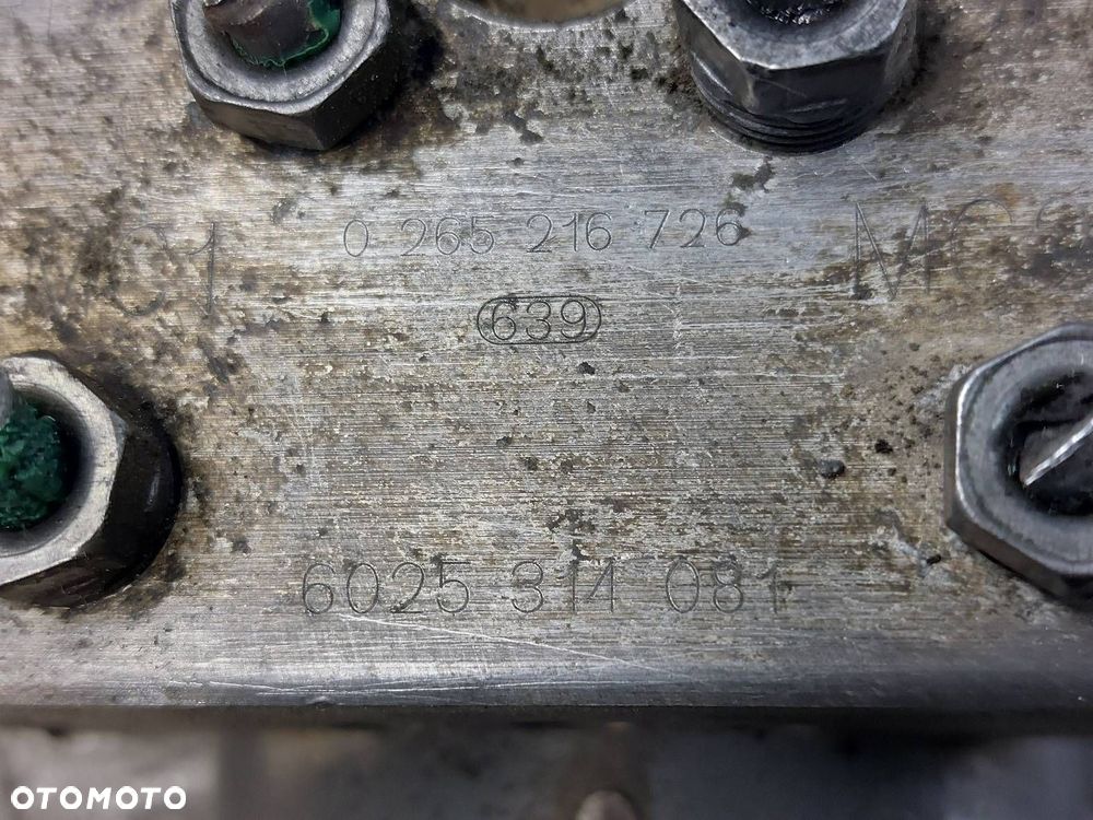 POMPA STEROWNIK ABS RENAULT ESPACE III 6025314081 0265216726 - 2
