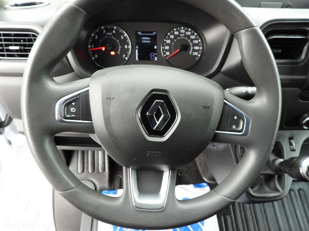 Renault MASTER  PLANDEKA 10 PALET TEMPOMAT LEDY PNEUMATYKA KLIMATYZACJA  165KM - 32