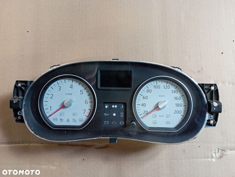 DACIA LOGAN MCV I 1.6 16V LICZNIK ZEGARY 248104802R 21677499 EUROPA - 1