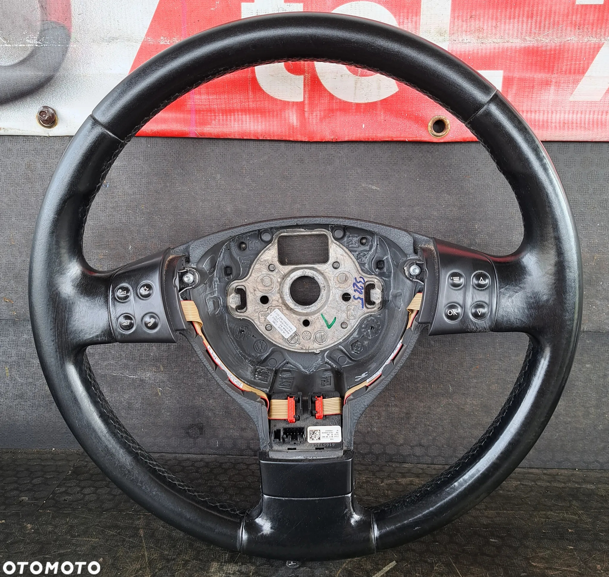 KIEROWNICA SKÓRA MULTIFUNKCJA 3C0419091L VW PASSAT B6 - 2