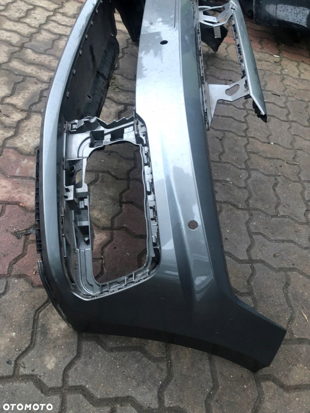 VW POLO 2G0 R- LINE ZDERZAK PRZEDNI HALOGEN GRILL BELKA MASKA - 5