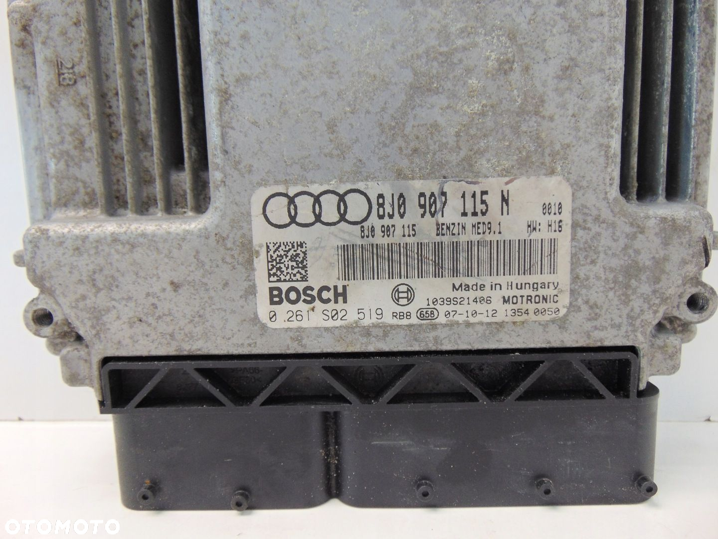 STEROWNIK KOMPUTER SILNIKA AUDI TT 8J 2.0 TFSI BWA 8J0907115N - 2