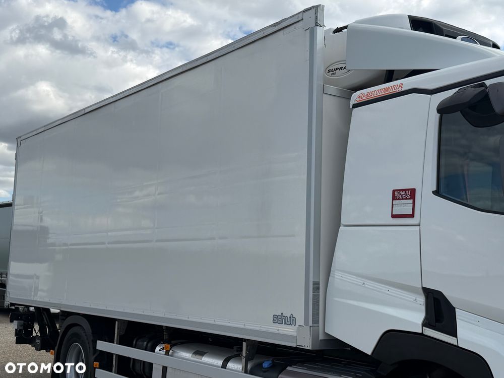 Renault T380 / CHŁODNIA / DRZWI-WINDA / 18 EUROPALET / AUTOMAT / SYPIALKA / CARRIER / 410 TYŚ KM / SPROWADZONA - 9