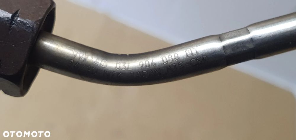 Czujnik temperatury spalin sonda VW Passat B7 1.6 TDI 03L906088BD - 6