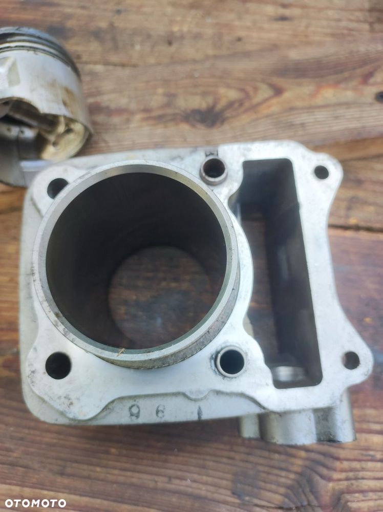 Cylinder 124 cm³ + tłok Suzuki F417 57,04 mm ORYGINAŁ Japan - 6