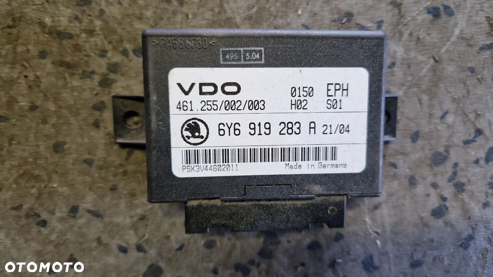 SKODA FABIA I MODUŁ PARKOWANIA 6Y6919283A
