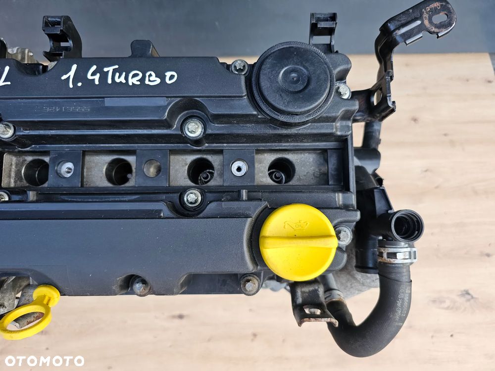 SILNIK OPEL ASTRA J CORSA D E MERIVA B MOKKA ZAFIRA C 1.4 T TURBO A14NEL 78000km NIEMCY - 4
