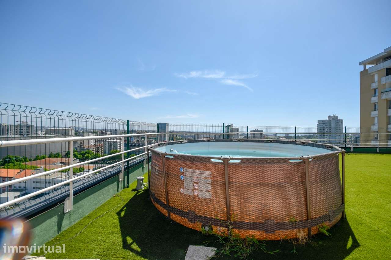 Penthouse T5 com terraço | Piscina e vistas abertas | Boavista - Grande imagem: 3/25