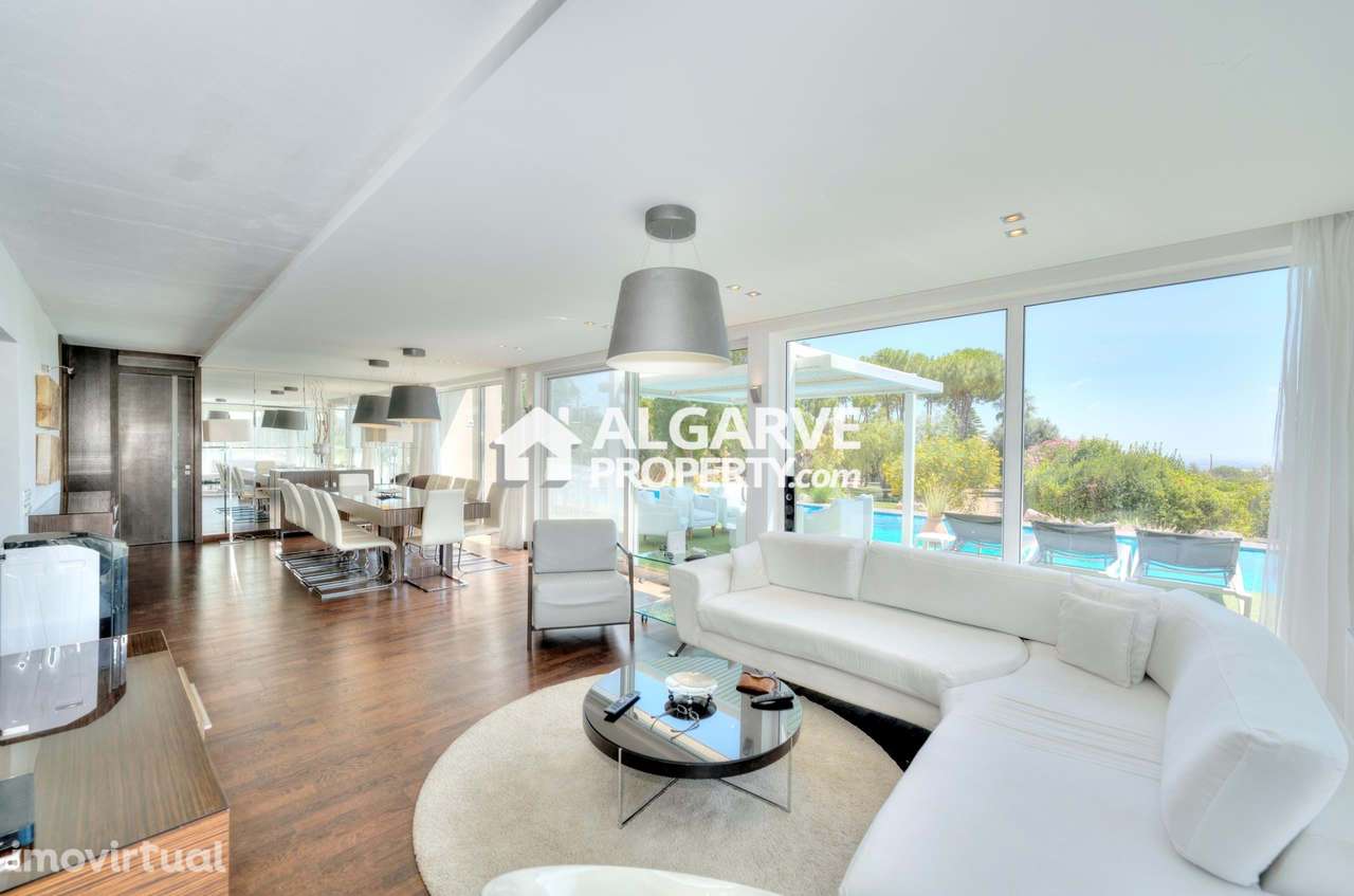 Moderna Moradia T5 com Vista Mar em Estoi - Grande imagem: 2/60