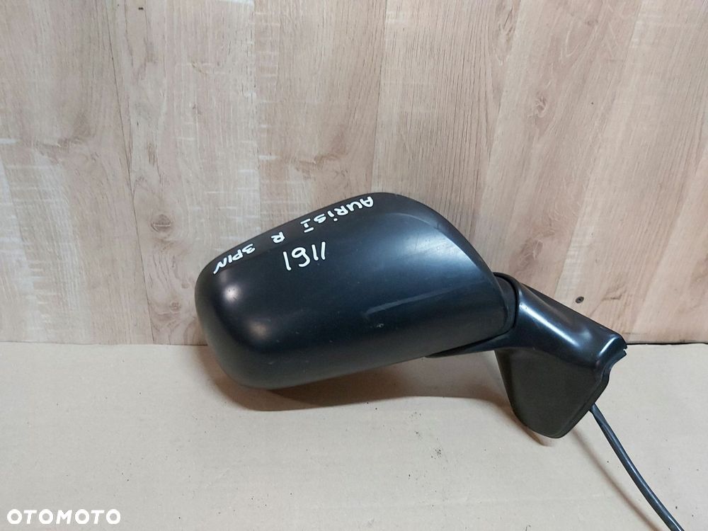 Toyota Auris I LIFT lusterko PRAWE obudowa 3pin UK RHD - 1