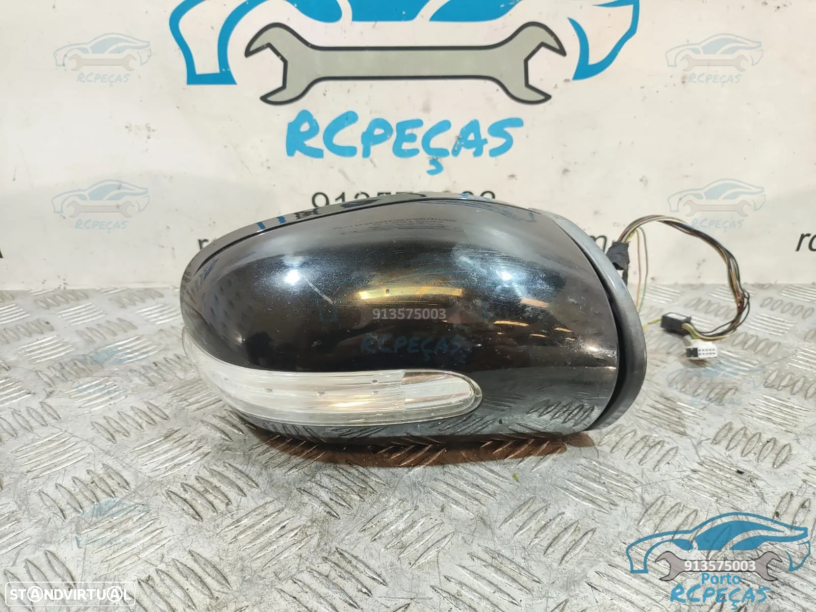 Espelho Retrovisor Mercedes Benz Class C W203 Direito + Esquerdo - C220 C270 - 3