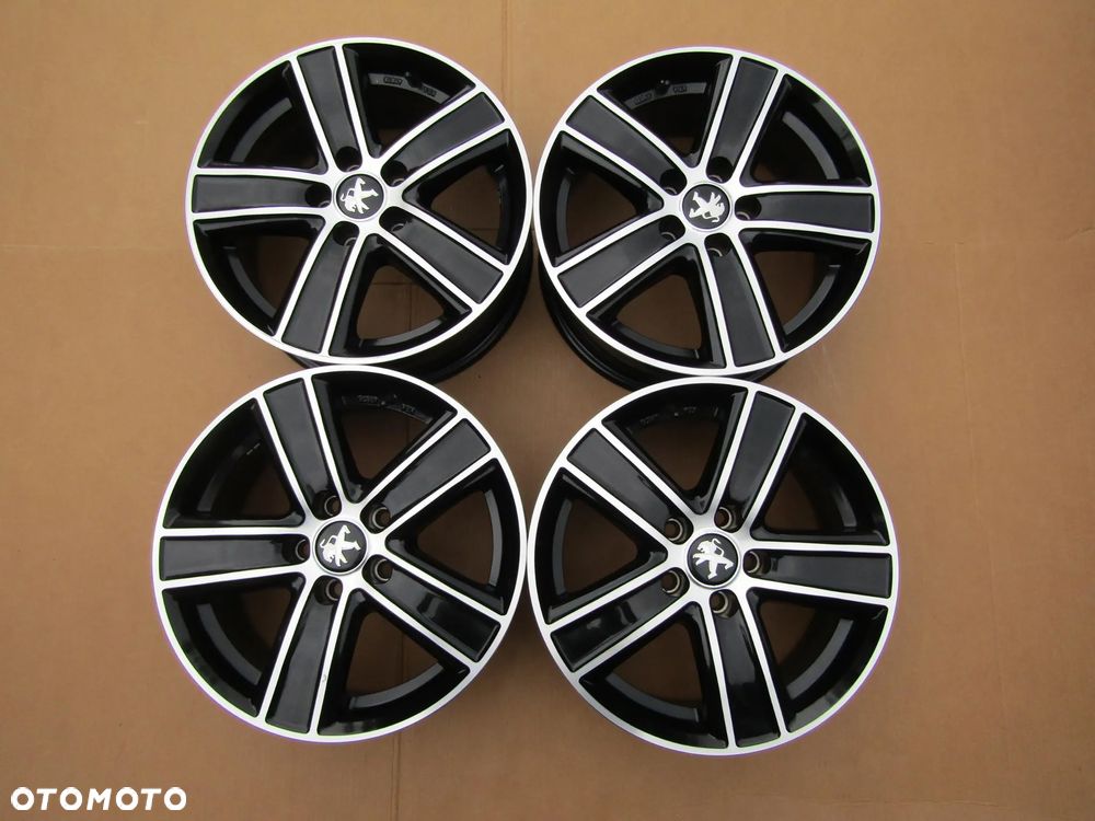 4x Felgi Aluminiowe 16 Citroen Jumpy IV Berlingo III C4 II Picasso Peugeot Expert Partner III Rifter 407 308 508 Toyota Proace 7 j 5x108 ET37 WZMACNIANE - 4