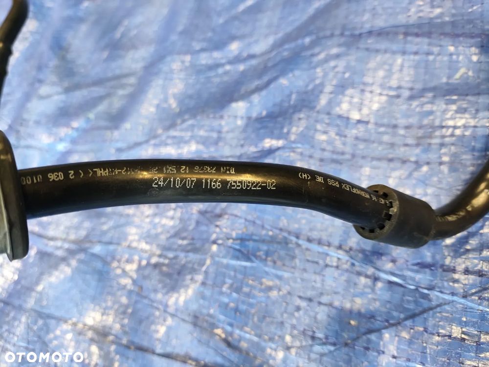 PRZEWÓD POWIETRZA PODCIŚNIENIA SERWA 7550922 BMW E60 E61 E63 E64 LCI LIFT 2.5 3.0 N52 N53 ANGLIK UK - 6