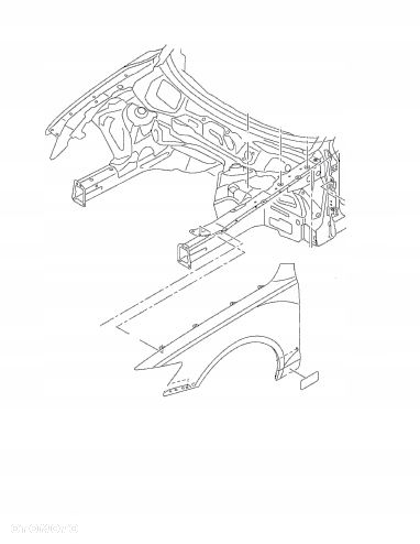 BMW X5 G05 ĆWIARTKA PRAWY PRZOD