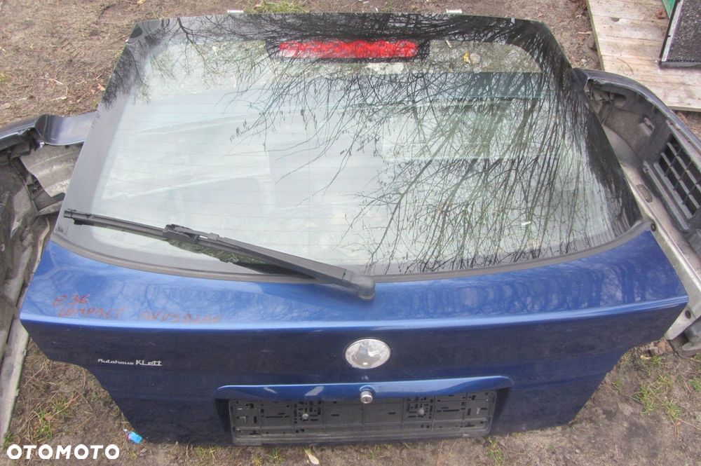 klapa maska tył bmw e36 compact avusblau bdb - 1
