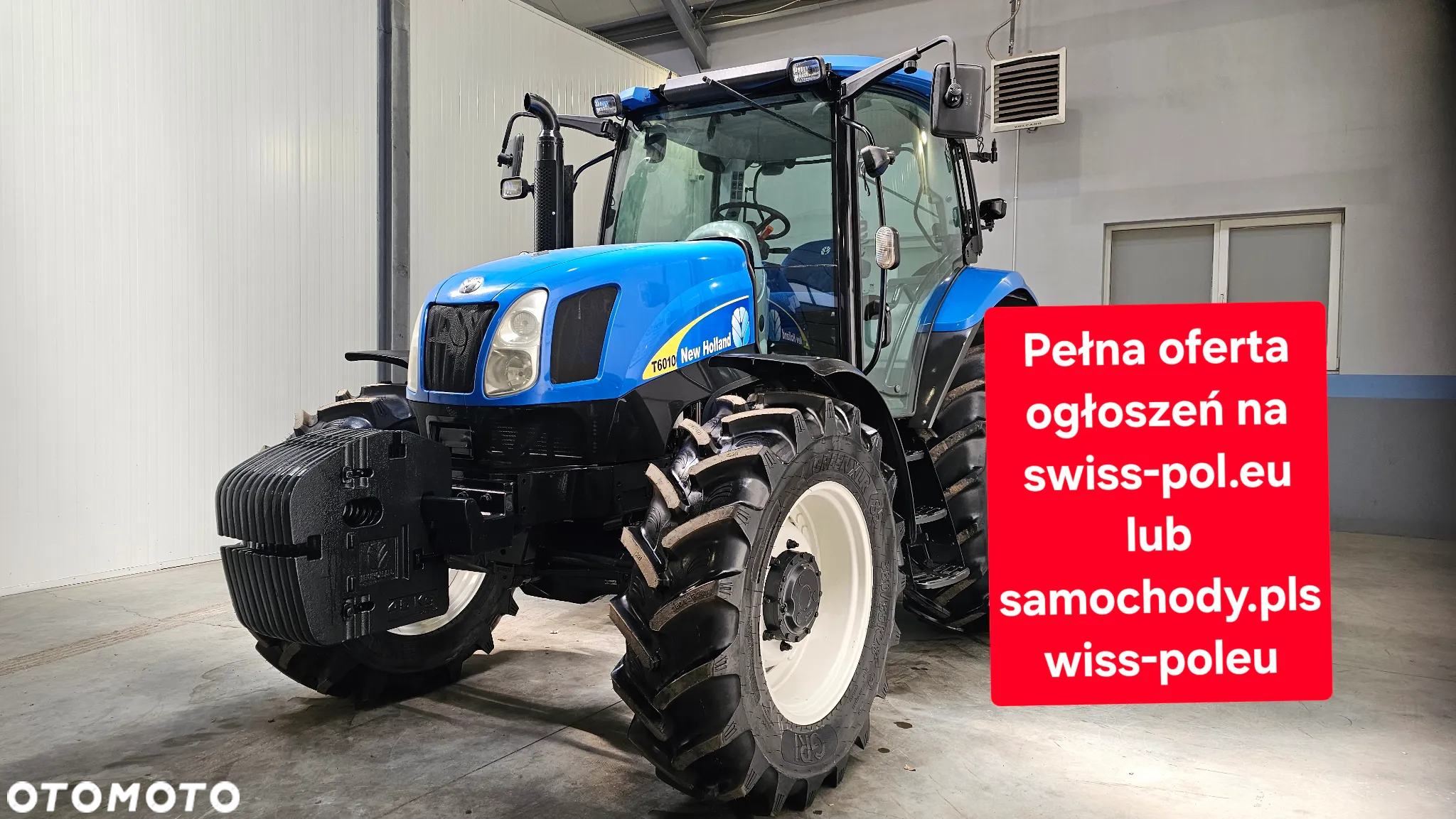 New Holland T6010 Delta Transport Klimatyzacja  X100 maxxum - 3