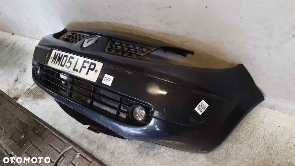 $ ZDERZAK PRZÓD PRZEDNI DO NV472 RENAULT GRAND SCENIC II 2 + HALOGENY GRAFITOWY - 3