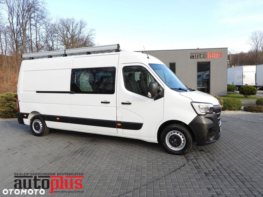 Renault MASTER FURGON BRYGADÓWKA 7 MIEJSC TEMPOMAT NAWIGACJA LEDY KLIMATYZACJA  180KM - 2