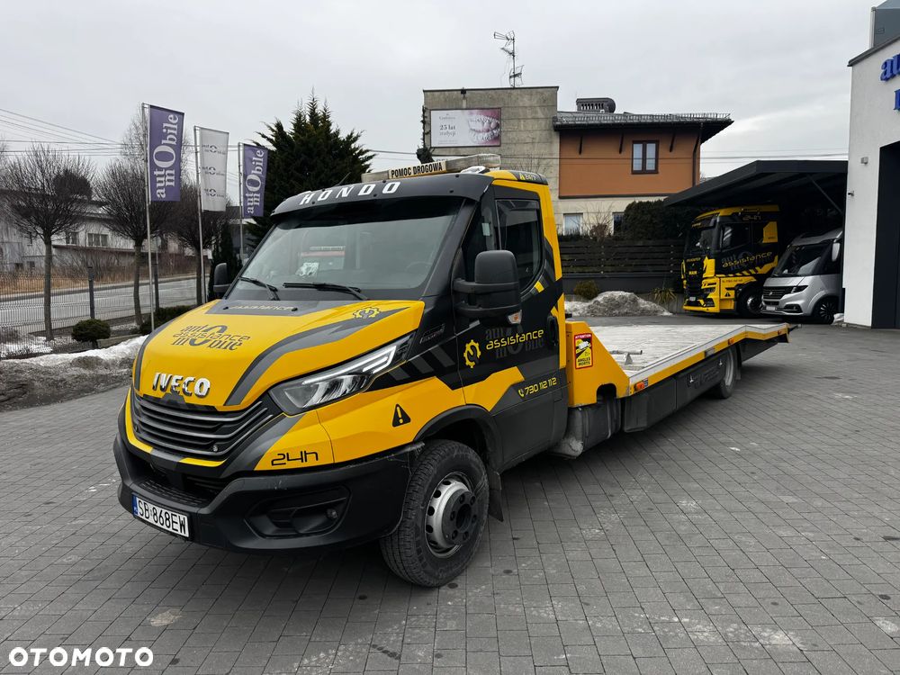 Iveco Daily NPS zabudowa stała z zapadniami. - 2