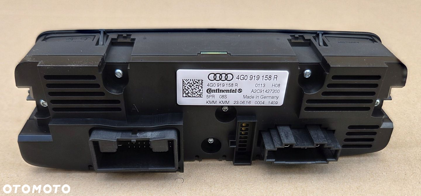 AUDI A6 A7 C7 4G LIFT PANEL NAWIEWU KLIMATYZACJI TYŁ TYLNY 4G0919158R - 4