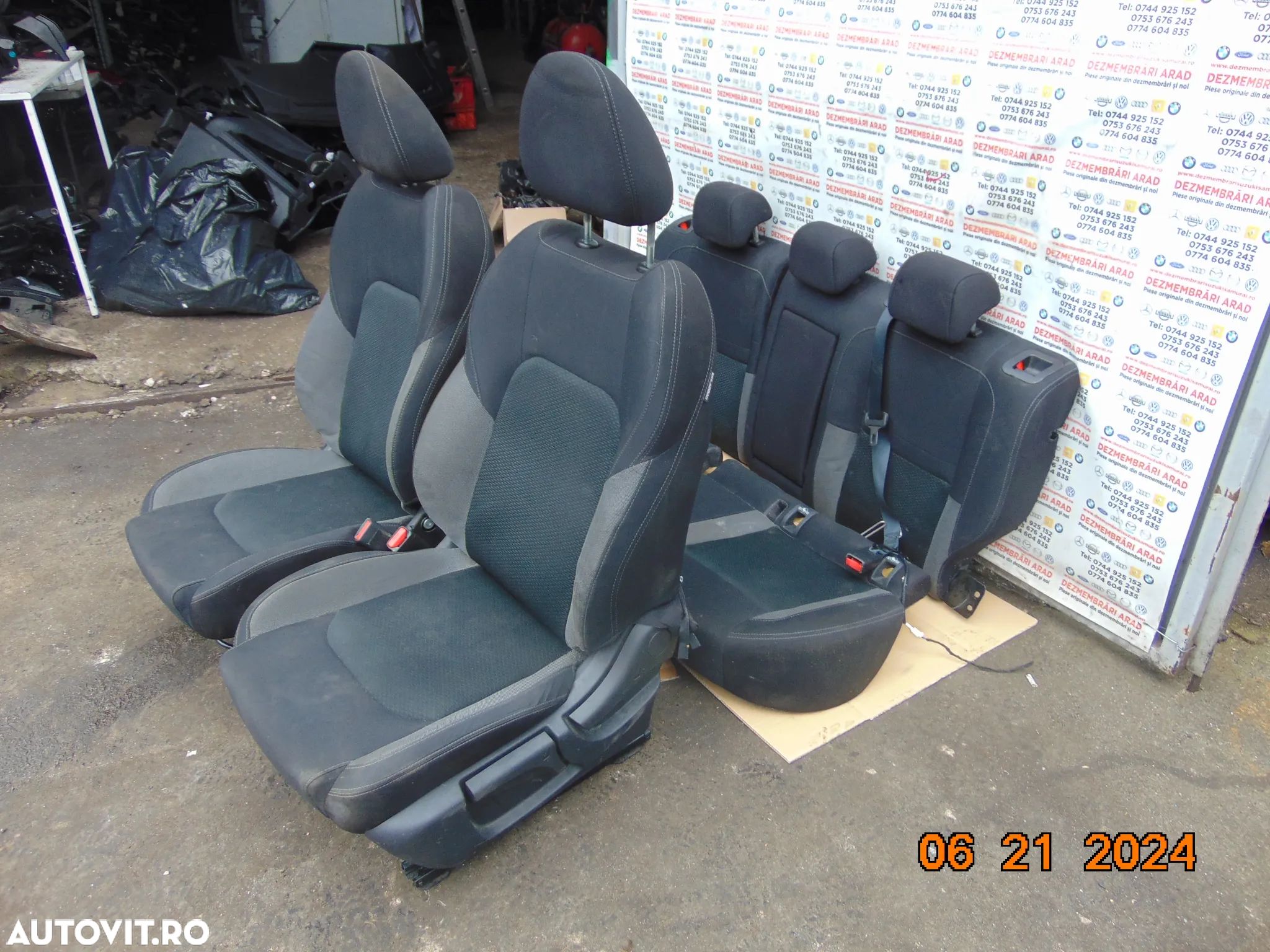 Scaune fata Nissan Qashqai 2013-2021 j11 scaune fata stanga dreapta bancheta banchete j11 - 1
