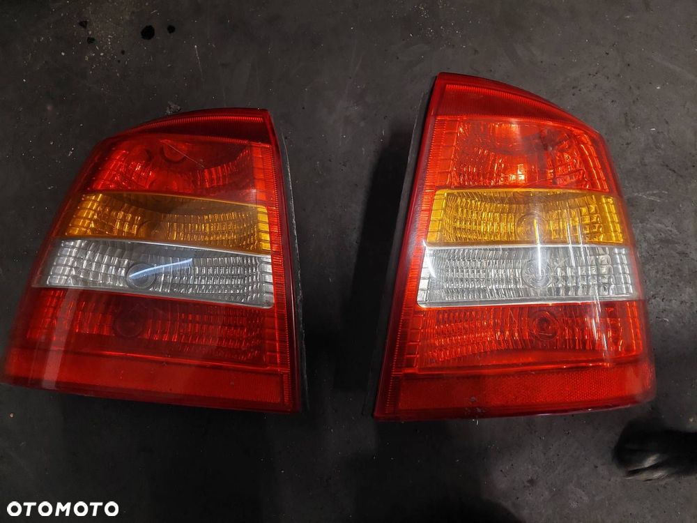 KOMPLETNY TYŁ OPEL ASTRA G Z293 KLAPA BAGAŻNIKA ZDERZAK TYŁ LAMPY - 2