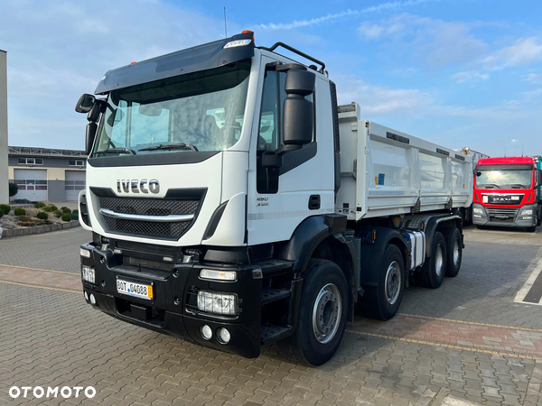 Iveco X-Way480 8x4 Meiller Bordmatik