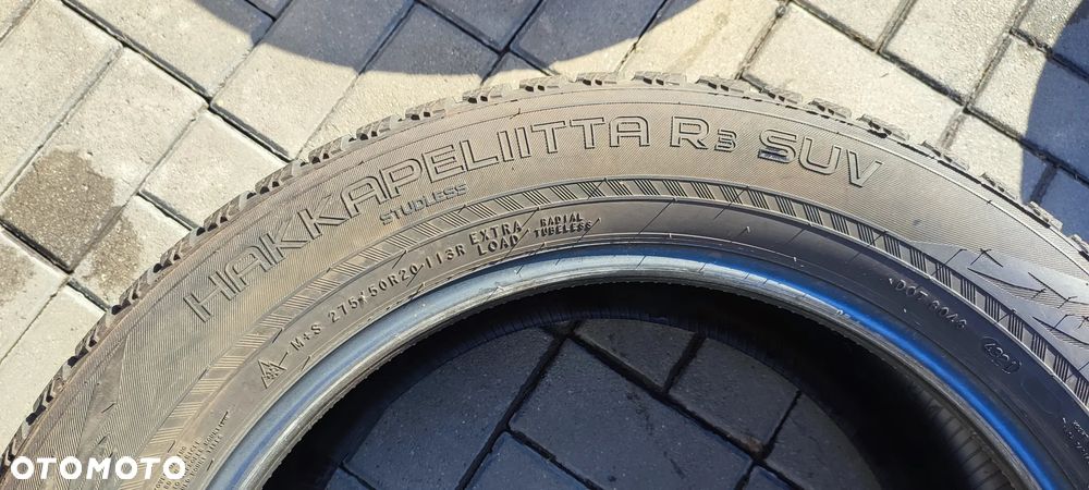 OPONY ZIMOWE 275/50R20 NOKIAN TYRES HAIKKAPELIITTA R3 SUV (4321) 8mm ZIMA 4 SZTUKI KOMPLET - 5