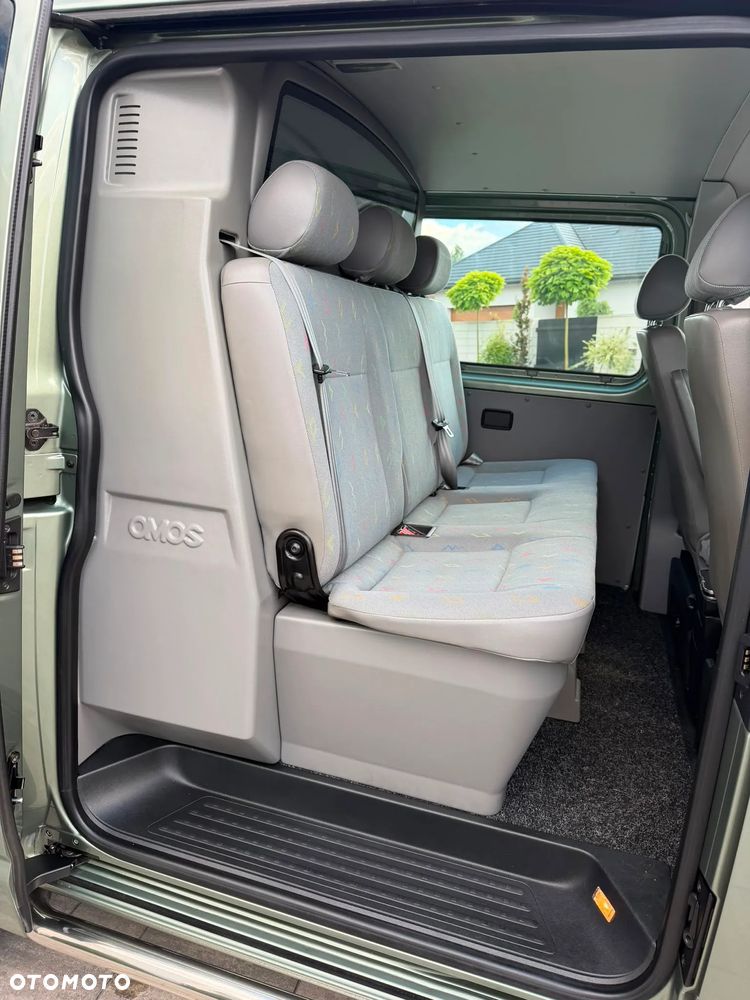 Volkswagen TRANSPORTER T5 1.9TDI Klima Elektryka Duża Navi Rury Brygadówka Dubel Kabina Klapa Hak - 18