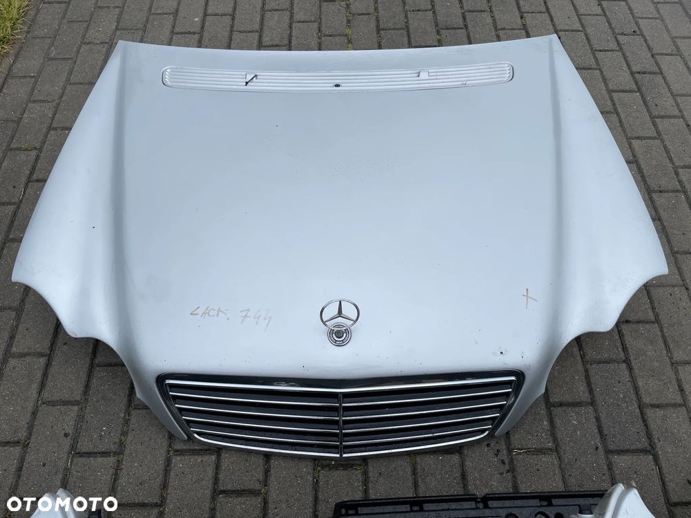 MERCEDES W203 744 LIFT AVANGARDE PRZÓD KOMPLETNY ZDERZAK MASKA BŁOTNIK XENON - 22
