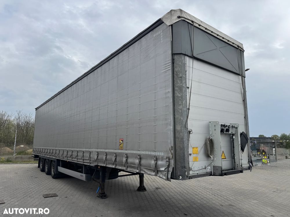 Schmitz Cargobull mega, liftanta, scanduri aluminiu, suport roata dublu, finantare, factura externa - 2
