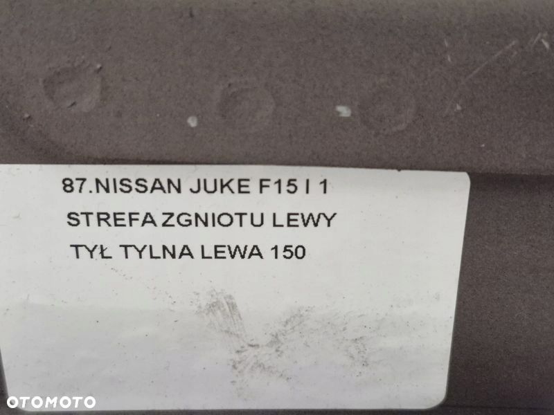 NISSAN JUKE F15 I 1 STREFA ZGNIOTU LEWY TYŁ TYLNA LEWA - 6