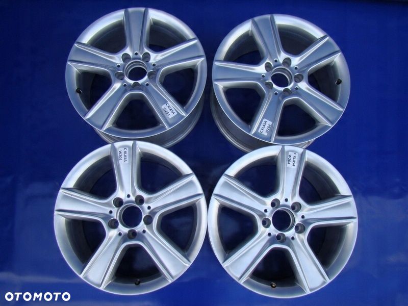 FELGA ALUMINIOWA MERCEDES W204 17 NOWE A2044012802 - 1