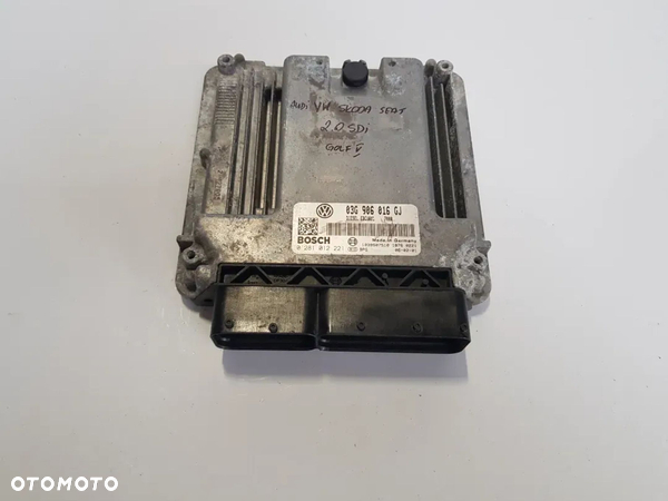 Sterownik komputer silnika Audi Vw Skoda Seat 2.0 sdi Golf V 03g906016gj