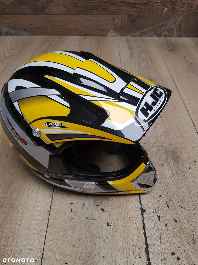 Kask motocyklowy HJC CL-X4 Fuel system AVS Off-road Cross Enduro rozmiar M 58 - 4