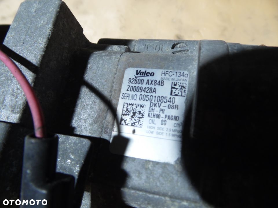 kompresor klimatyzacji Nissan micra k12 1,2 - 4