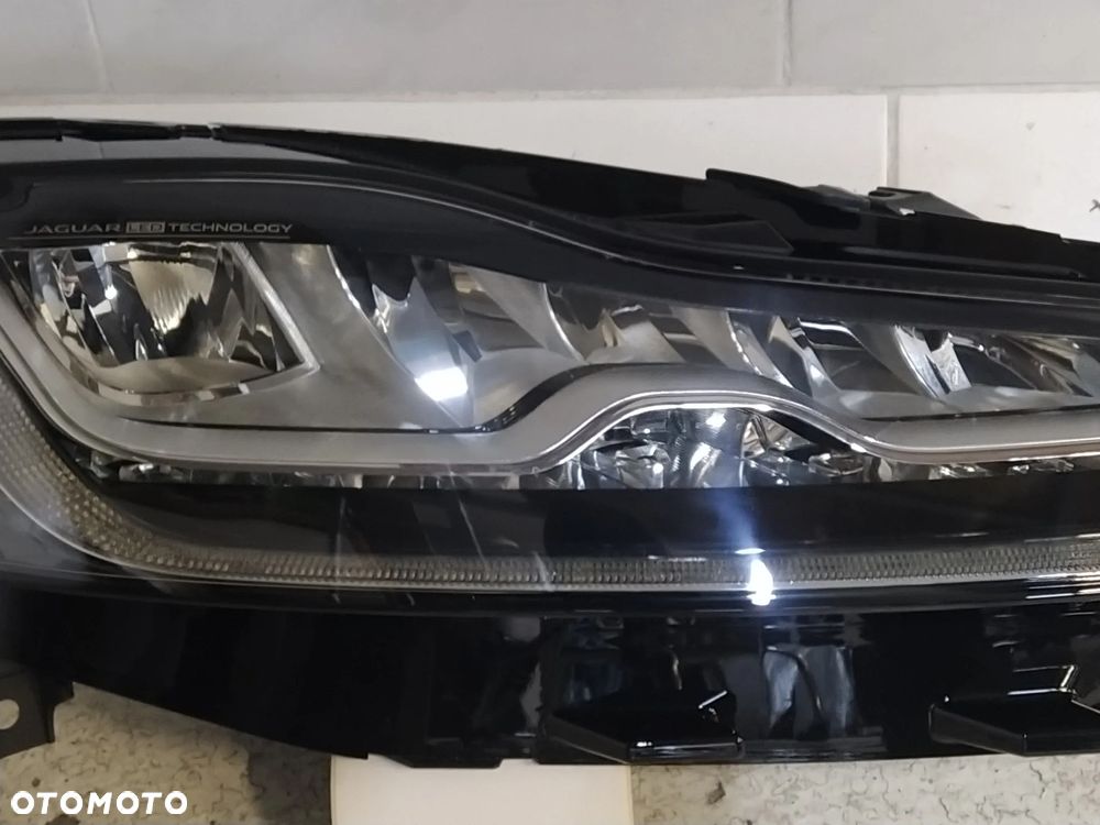 JAGUAR XF X260 F-PACE X761 REFLEKTOR LAMPA PRAWY PRZÓD PRAWA PRZEDNIA 10 PIN USA FULL LED ORYGINAŁ - 7